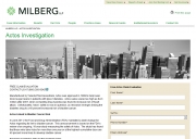 New York Actos Law Firms - Milberg LLP