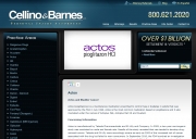 New York Actos Law Firms - Cellino & Barnes, P.A.