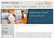 Indianapolis Actos Law Firms - Cohen & Malad, LLP