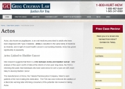 Knoxville Actos Law Firms - Greg Coleman Law PC