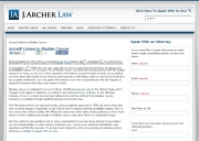 Houston Actos Law Firms - Joseph F. Archer, PC