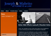 Houston Actos Law Firms - Joseph & Mabrito, PLLC