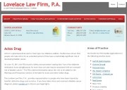 Miramar Beach Actos Law Firms - Lovelace Law Firm, P.A.