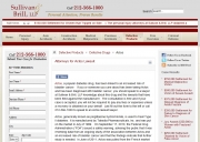 New York Actos Law Firms - Sullivan & Brill, LLP